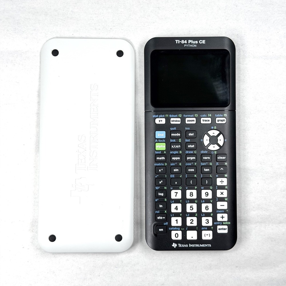 Texas Instruments TI-84 Plus CE Python Graphing Calculator with Cover / Tested
